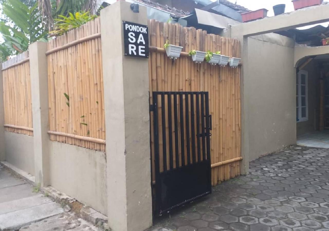 Hostel Pondok Sare Yogyakarta Exterior foto
